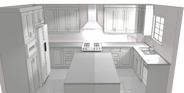 Kitchen design plan